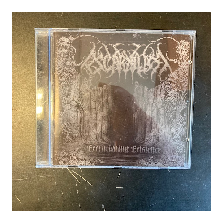 Escarnium - Excruciating Existence CD (VG+/M-) -death metal-