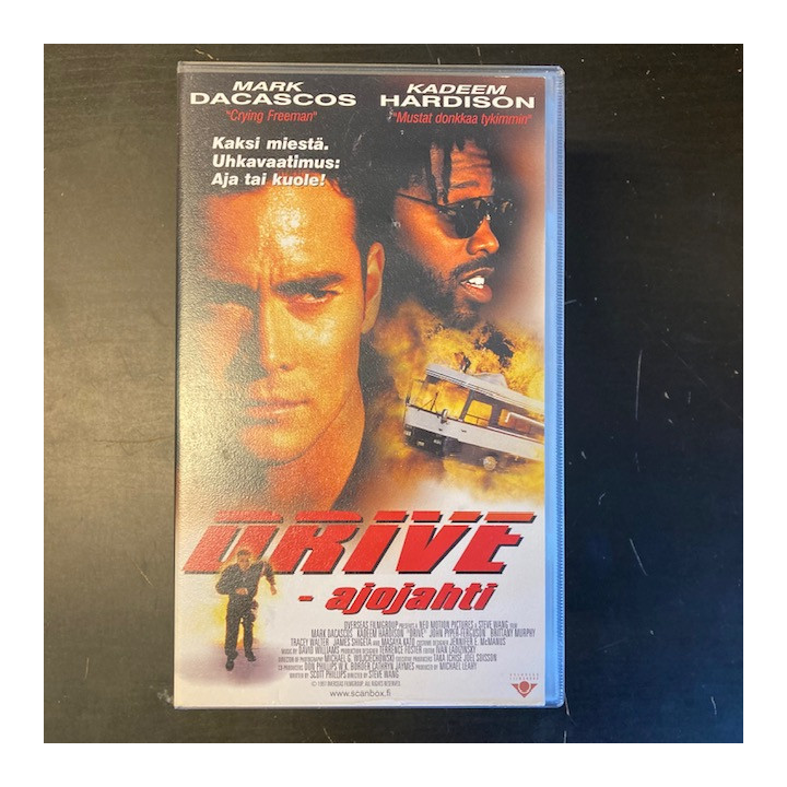 Drive - ajojahti VHS (VG+/M-) -toiminta/sci-fi-