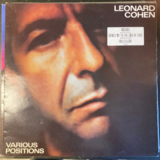 Leonard Cohen - Various Positions LP (VG+/VG+) -folk rock-