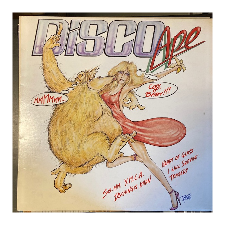 V/A - Disco-Ape LP (VG-VG+/VG+)