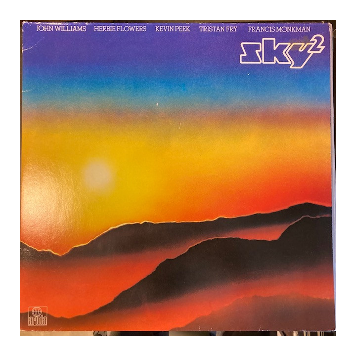 Sky - Sky 2 2LP (VG-VG+/VG+) -prog rock-