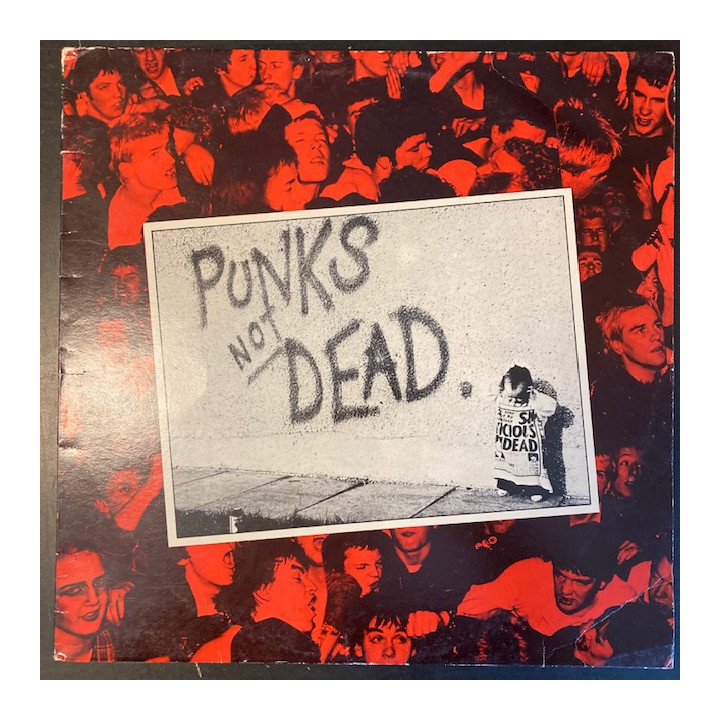 Exploited - Punks Not Dead (FIN/SECRET1/1981) LP (VG+/VG) -punk rock-