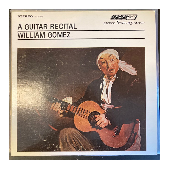 William Gomez - A Guitar Recital LP (VG+/VG+) -klassinen-
