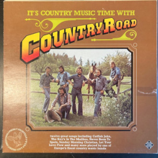 Country Road - It's Country Music Time With Country Road LP (VG+/VG) -country-