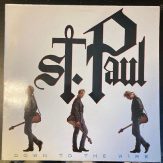 St. Paul - Down To The Wire LP (VG+-M-/VG+) -funk rock-