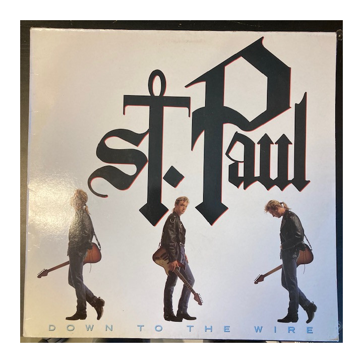 St. Paul - Down To The Wire LP (VG+-M-/VG+) -funk rock-