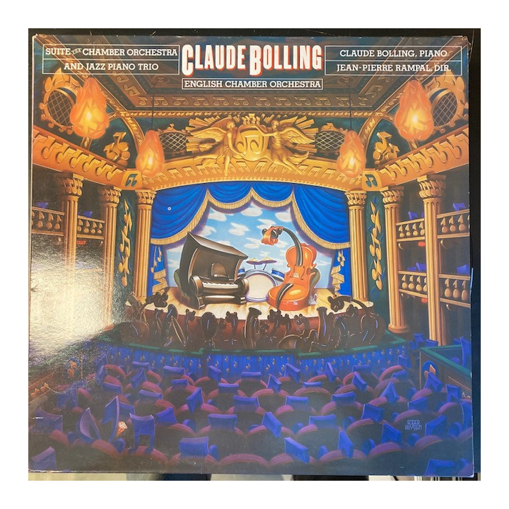 Claude Bolling - Suite For Chamber Orchestra And Jazz Piano Trio LP (VG+-M-/VG+) -jazz-