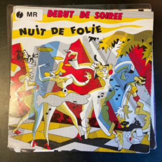 Debut De Soiree - Nuit De Folie 7'' (VG+/VG+) -synthpop-