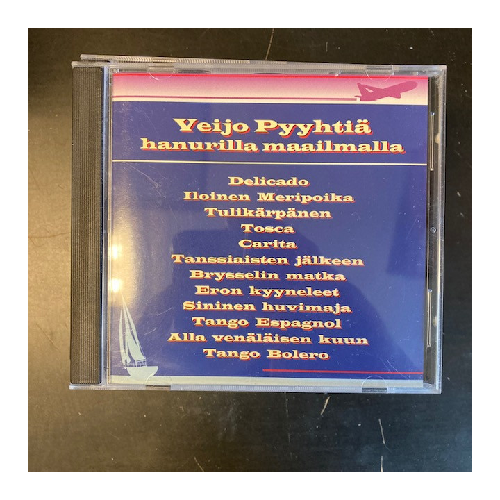 Veijo Pyyhtiä - Hanurilla maailmalla CD (M-/M-) -iskelmä-