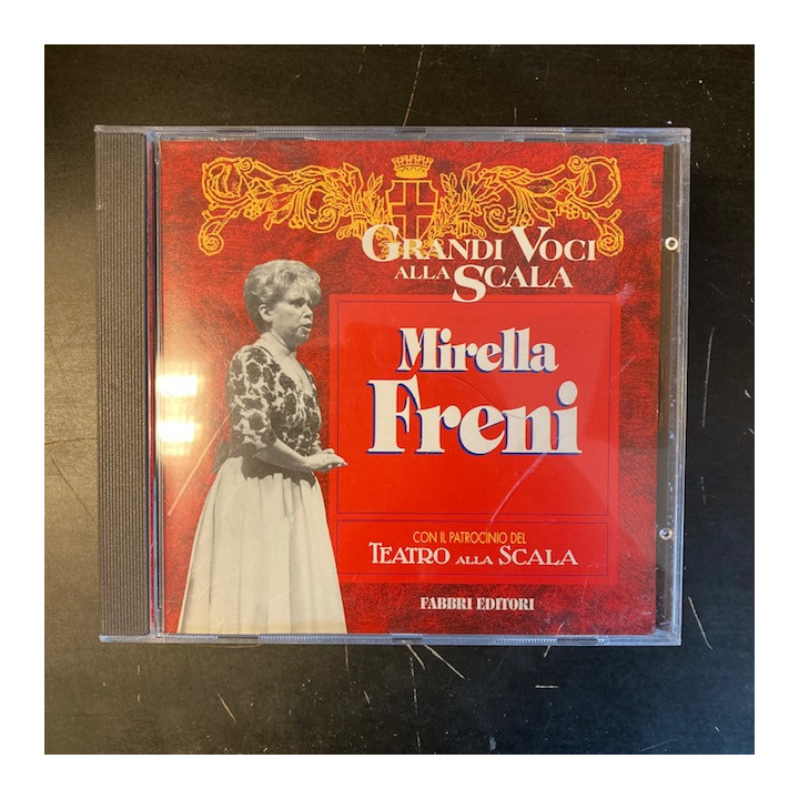 Mirella Freni - Grandi Voci Alla Scala CD (M-/M-) -klassinen-