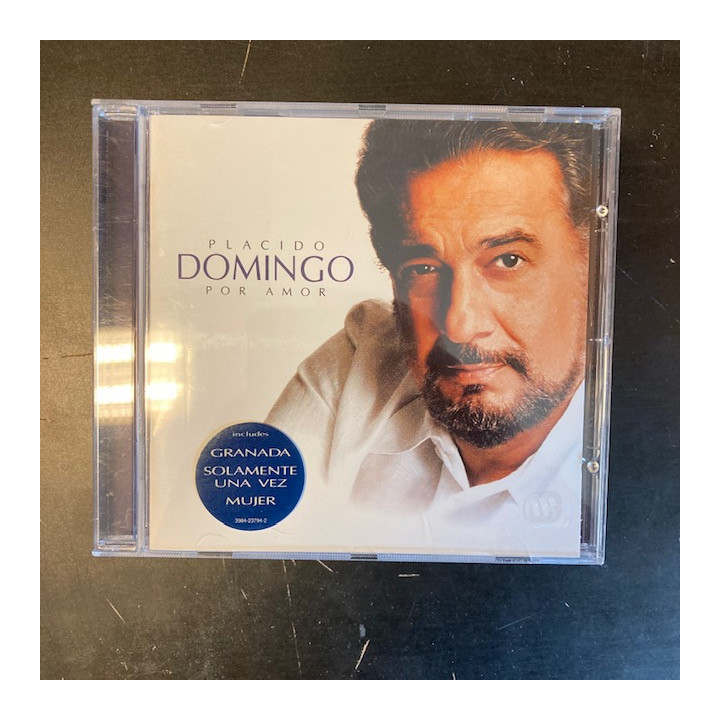 Placido Domingo - Por Amor CD (M-/M-) -latin pop/klassinen-