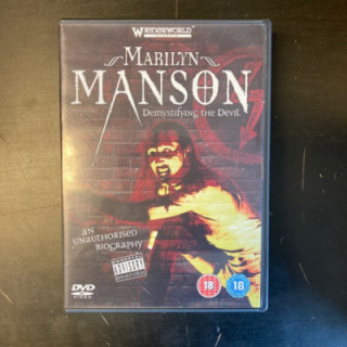 Marilyn Manson - Demystifying The Devil DVD (M-/M-) -dokumentti- (ei suomenkielistä tekstitystä)