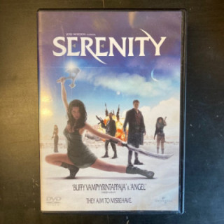 Serenity DVD (VG+/M-) -seikkailu/sci-fi-