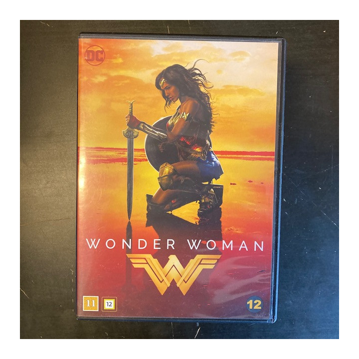 Wonder Woman DVD (VG/M-) -toiminta/fantasia-