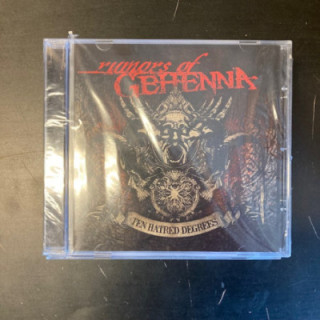 Rumors Of Gehenna - Ten Hatred Degrees CD (avaamaton) -thrash metal/hardcore-