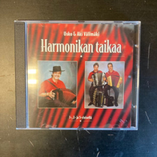 Usko & Aki Välimäki - Harmonikan taikaa CD (VG+/M-) -folk-