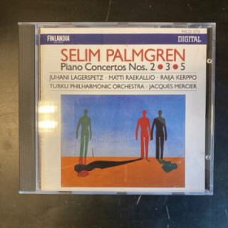 Palmgren - Piano Concertos Nos. 2, 3 & 5 CD (VG/M-) -klassinen-