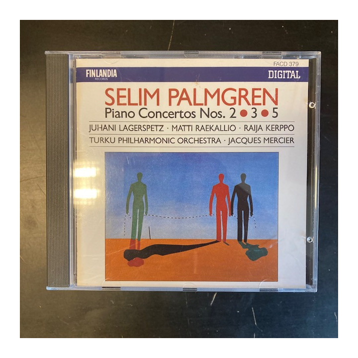 Palmgren - Piano Concertos Nos. 2, 3 & 5 CD (VG/M-) -klassinen-