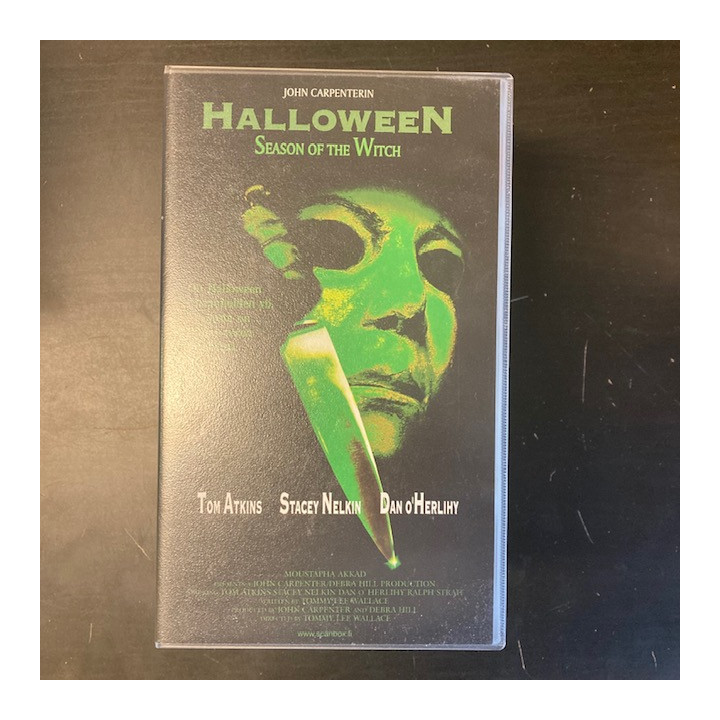 Halloween - Season Of The Witch VHS (VG+/M-) -kauhu-