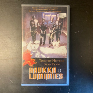 Haukka ja Lumimies VHS (VG+/M-) -draama-
