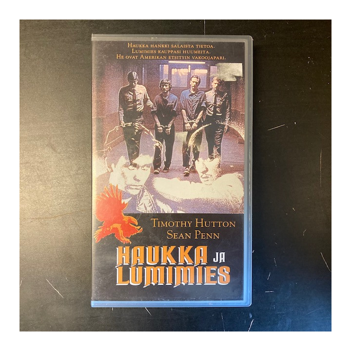 Haukka ja Lumimies VHS (VG+/M-) -draama-