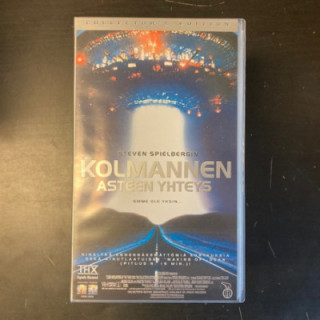 Kolmannen asteen yhteys VHS (VG+/M-) -draama/sci-fi-