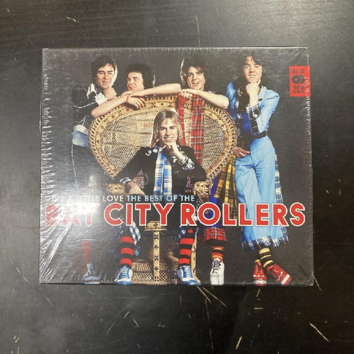 Bay City Rollers - Give A Little Love (The Best Of) 2CD (avaamaton) -pop rock-