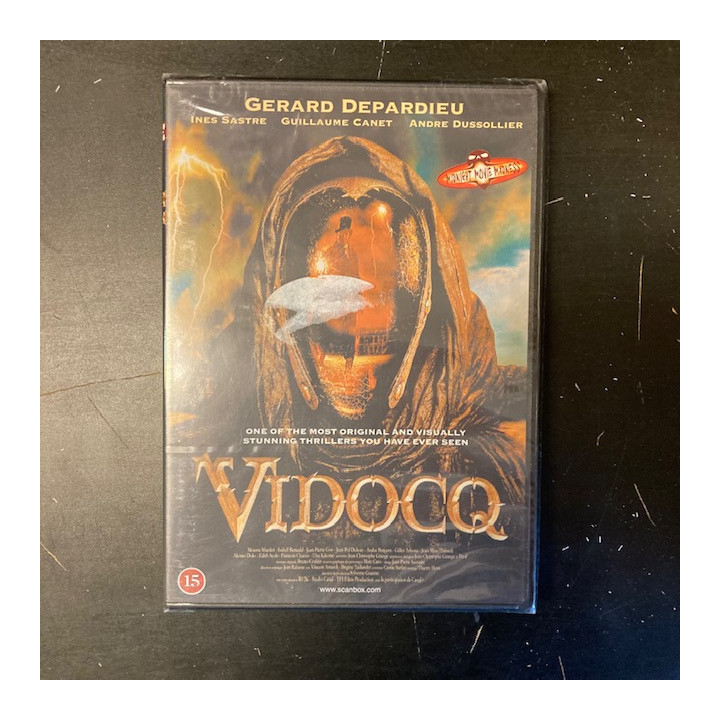 Vidocq ja neitsytmurhat DVD (avaamaton) -jännitys-