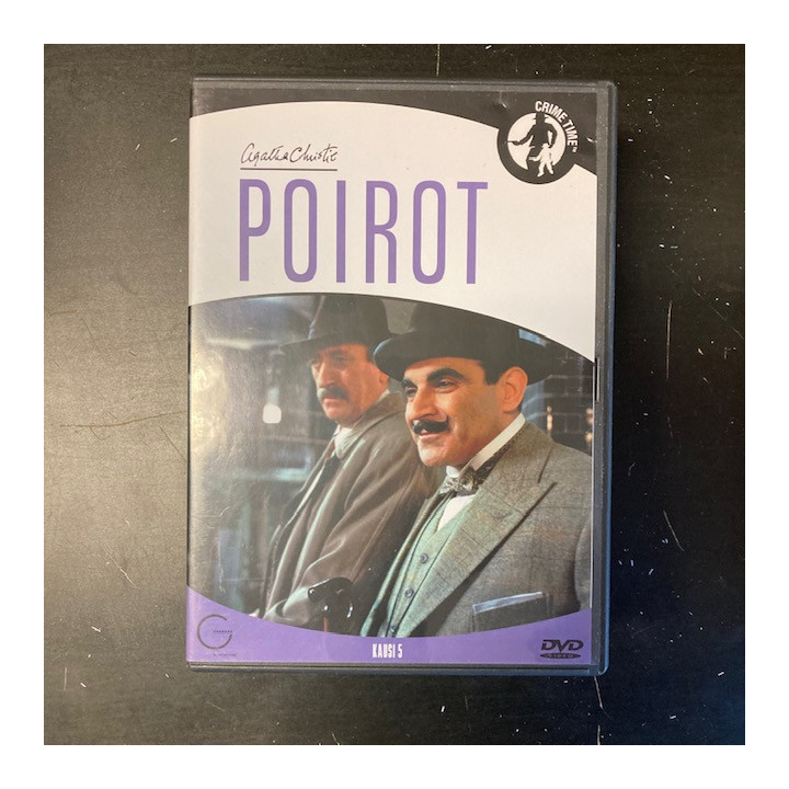 Poirot - Kausi 5 2DVD (VG-VG+/M-) -tv-sarja-