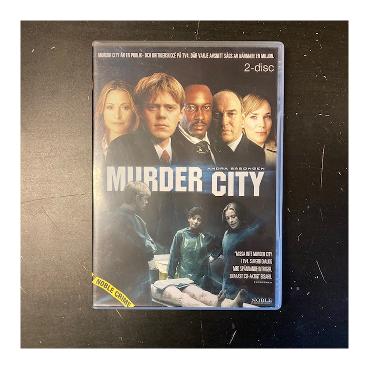 Murder City - Kausi 2 2DVD (VG+/M-) -tv-sarja-