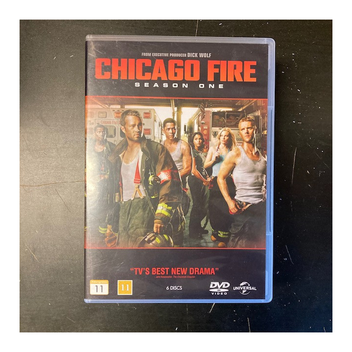 Chicago Fire - Kausi 1 6DVD (VG+-M-/M-) -tv-sarja-