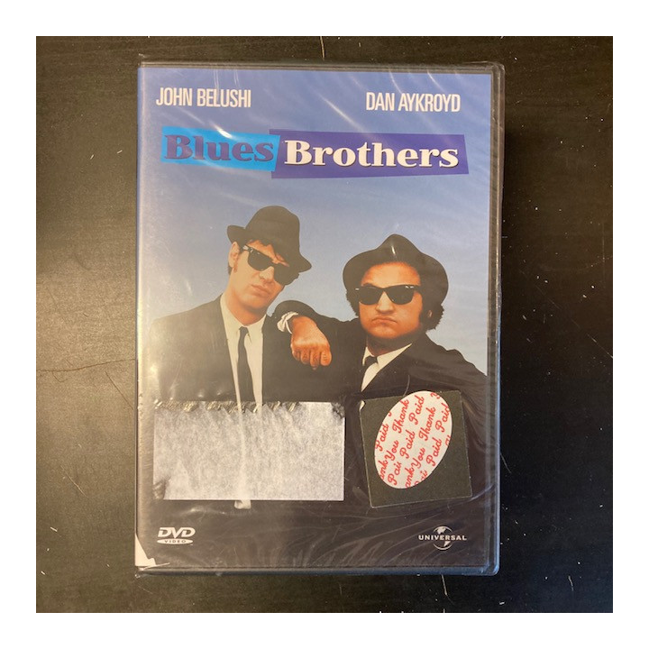 Blues Brothers DVD (avaamaton) -toiminta/komedia-