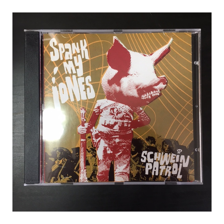 Spank My Jones - Schwein Patrol CDEP (M-/M-) -garage rock-