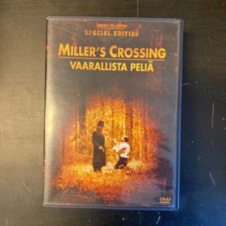 Miller's Crossing - vaarallista peliä (special edition) DVD (VG/M-) -draama/jännitys-