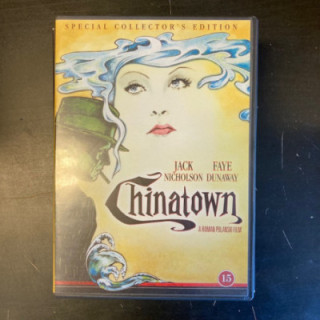 Chinatown (collector's edition) DVD (VG+/M-) -jännitys/draama-