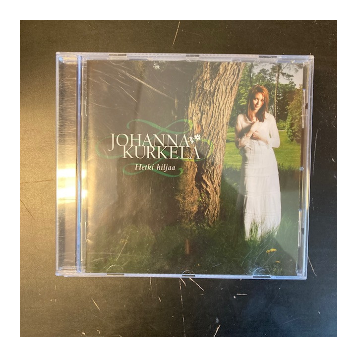 Johanna Kurkela - Hetki hiljaa CD (M-/VG+) -iskelmä-