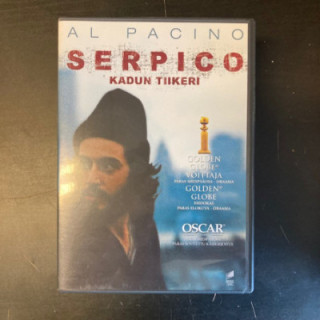 Serpico - kadun tiikeri DVD (M-/M-) -draama-