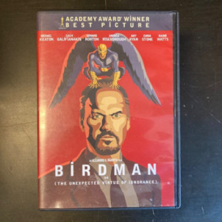 Birdman DVD (VG+/M-) -komedia/draama-