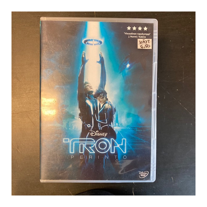 Tron - Perintö DVD (VG+/VG+) -seikkailu/sci-fi-