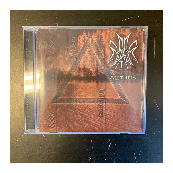 Nihil Mortum - Aletheia (nimikirjoituksilla) CD (M-/M-) -melodic black metal-