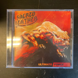 Sacred Leather - Ultimate Force CD (VG+/VG+) -heavy metal-