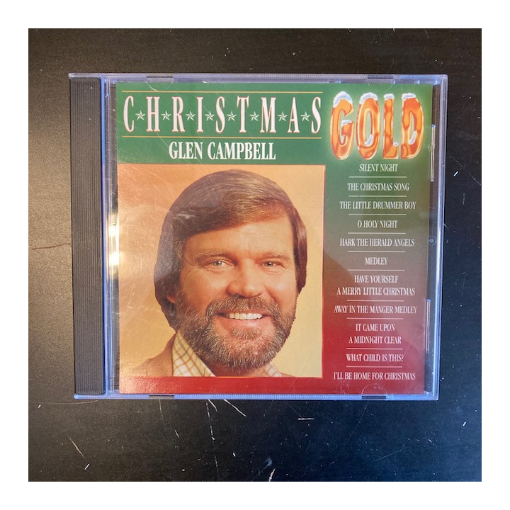 Glen Campbell - Christmas Gold CD (VG+/VG+) -joululevy-