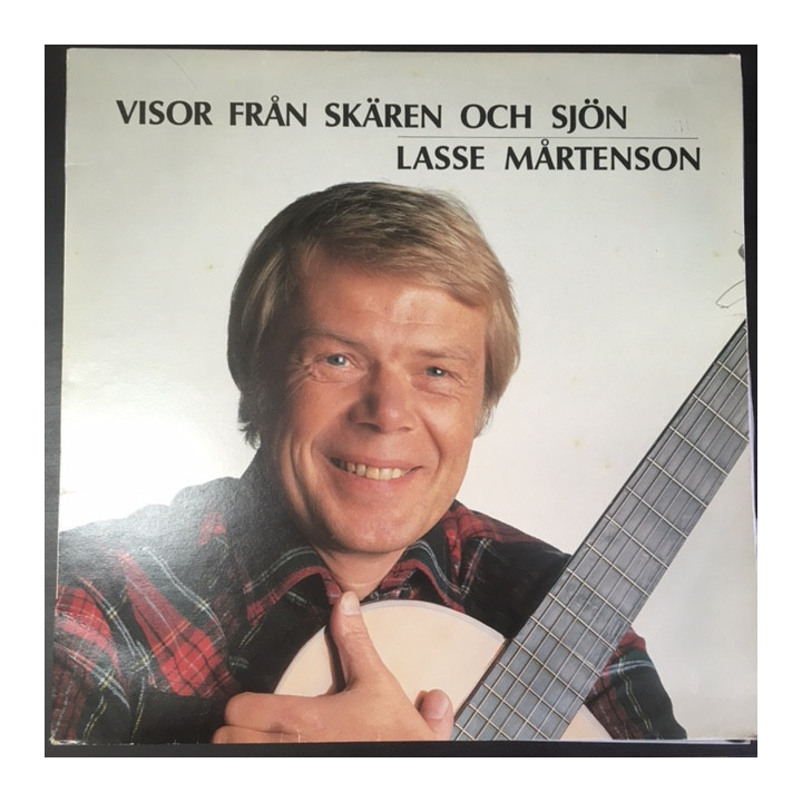 Lasse Mårtenson - Visor från skären och sjön LP (VG+-M-/VG+) -laulelma-