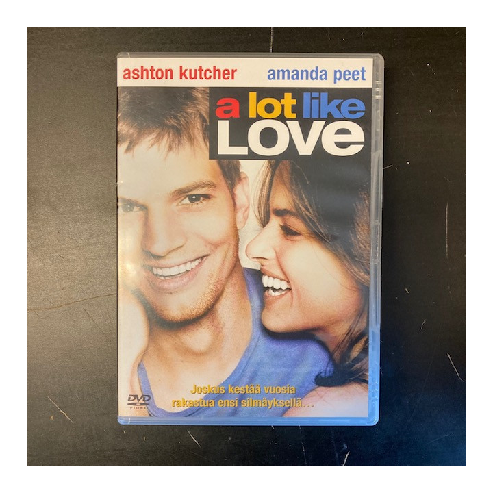 Lot Like Love DVD (VG/M-) -komedia/draama-