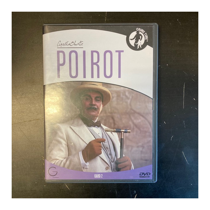 Poirot - Kausi 2 2DVD (VG/M-) -tv-sarja-
