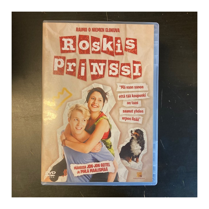 Roskisprinssi DVD (M-/M-) -komedia-