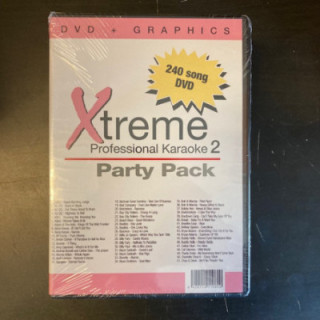 Xtreme Professional Karaoke Party Pack 2 DVD (avaamaton) -karaoke-