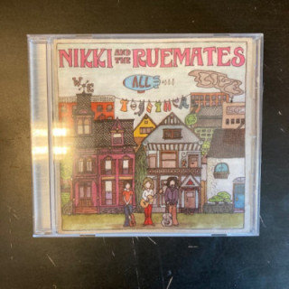 Nikki And The Ruemates - We All Live Together CD (VG+/M-) -folk rock-