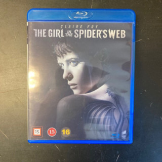Girl In The Spider's Web Blu-ray (M-/M-) -toiminta/jännitys-