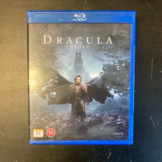 Dracula Untold Blu-ray (M-/VG+) -toiminta/kauhu-